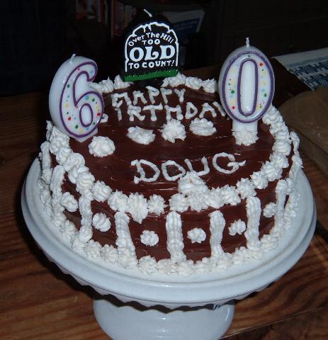 Cake created by Chris Conlin, Amy's mom