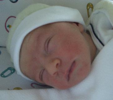 A newborn babe